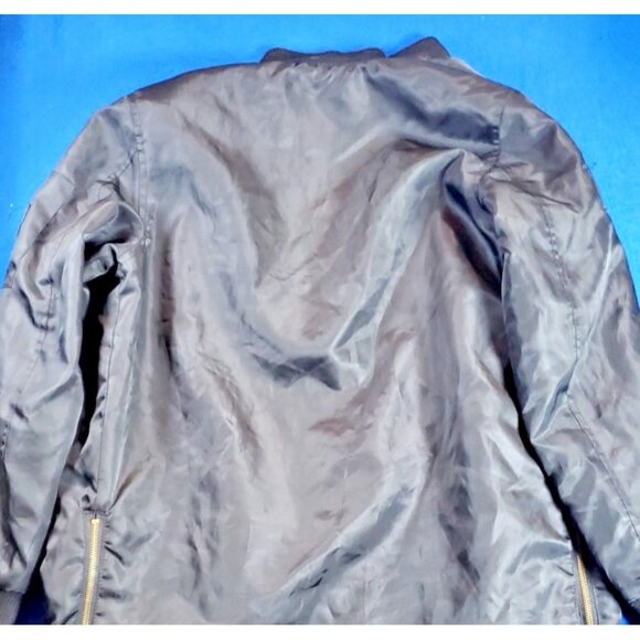 Swiss Cross Original Trailblazer Black Bomber Jacket Youth Size Large (14/16) - Picture 7 of 16